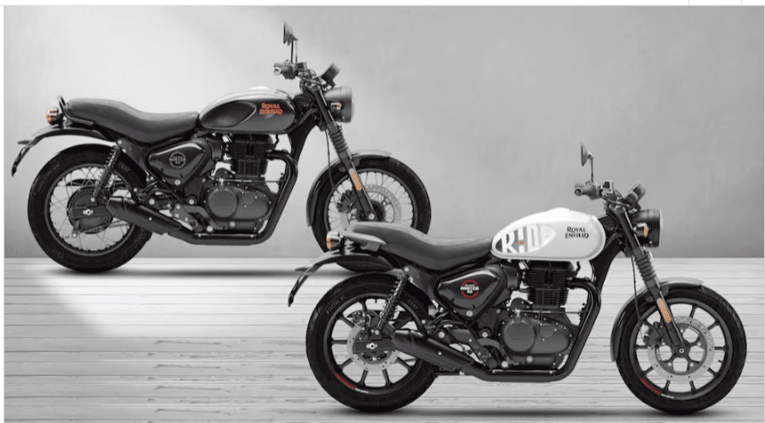 Royal Enfield Hunter 350_ What's the difference between 'Metro' and '_retro