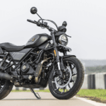 Harley-Davidson X440 right front three quarter view green