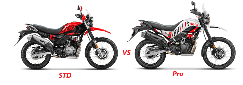 xpulse 400v pro vs standard