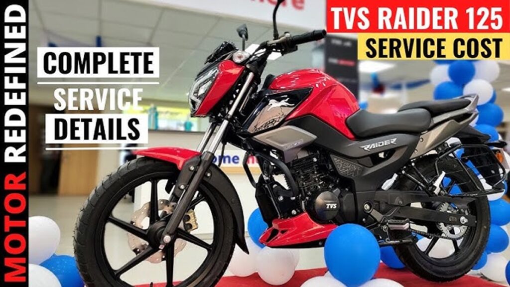 TVS Raider Service Cost