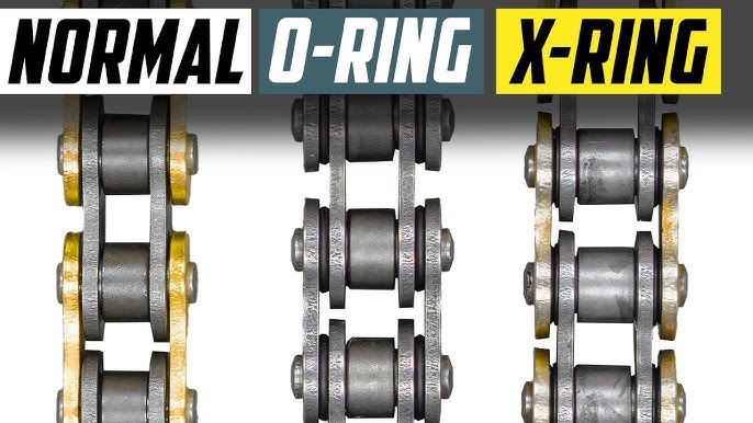 O-Ring vs X-Ring vs Normal Motorcycle Chains