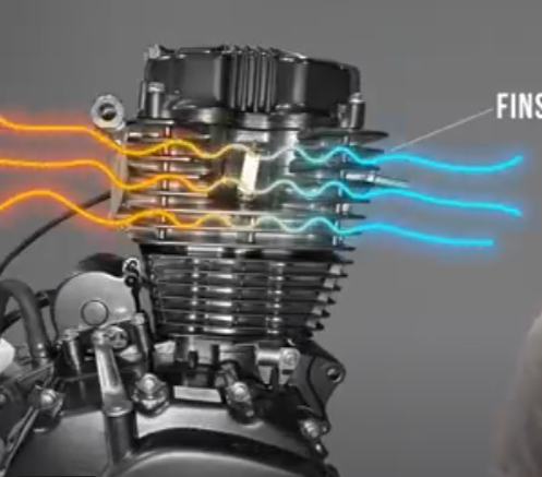 Air Cooled engine system