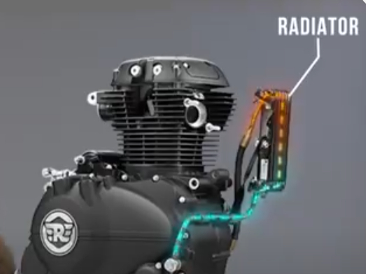 Oil Cooled engine