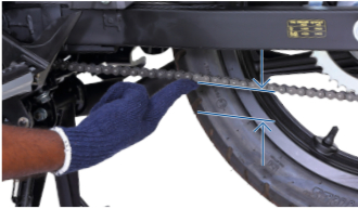 chain slack adjustment