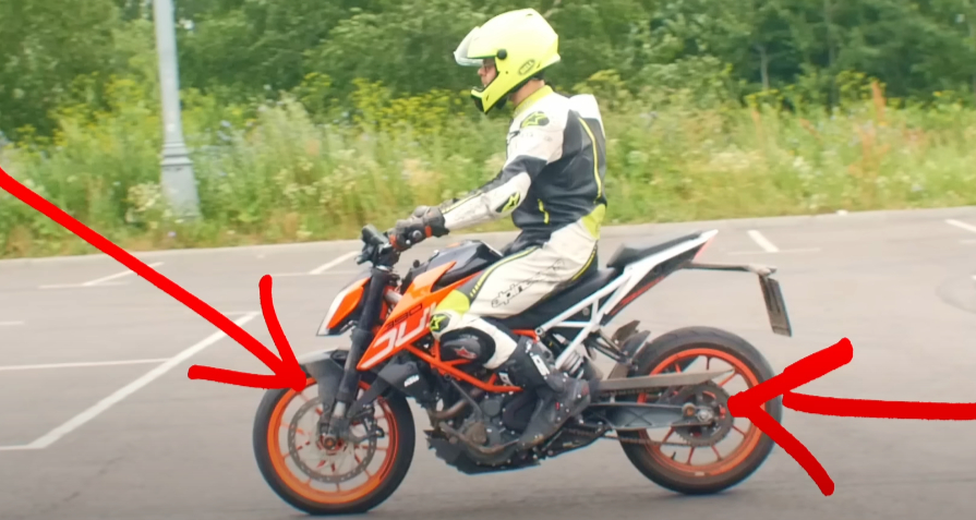 Front or Rear Brake - which one is Safer