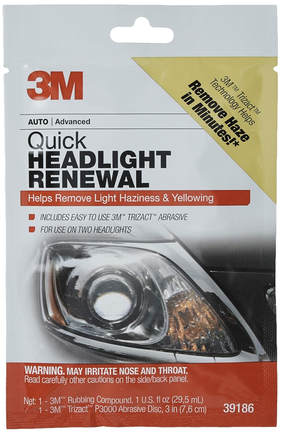 Quick Headlight Renewal