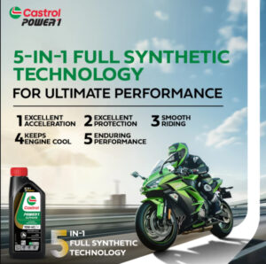 Castrol 10W40 power 1 ultimate 4t Engine Oil