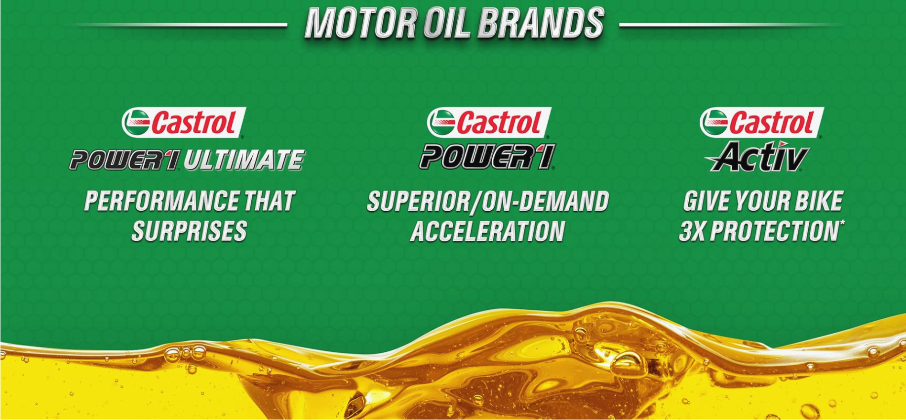castrol 2 wheeler engine oils
