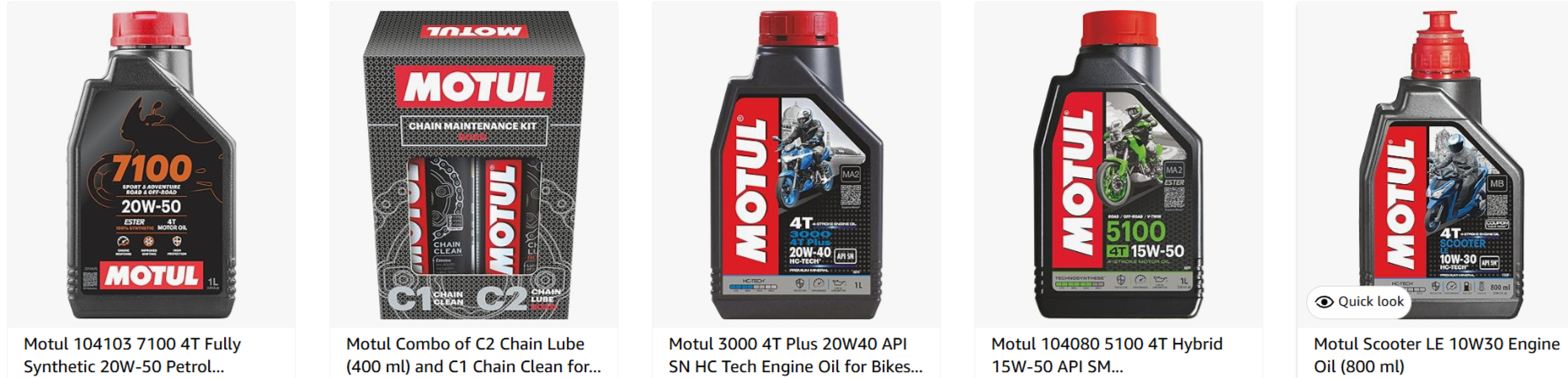 motul engine oils