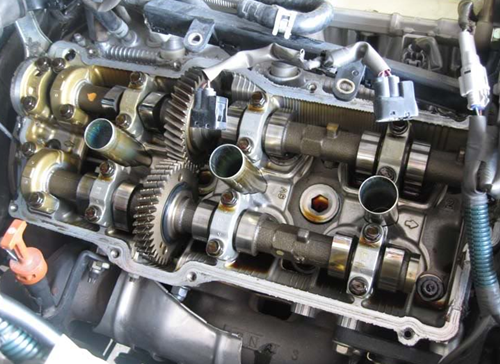 well mainatined engines are cleaner inside