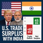 USA had Trade surplus with India